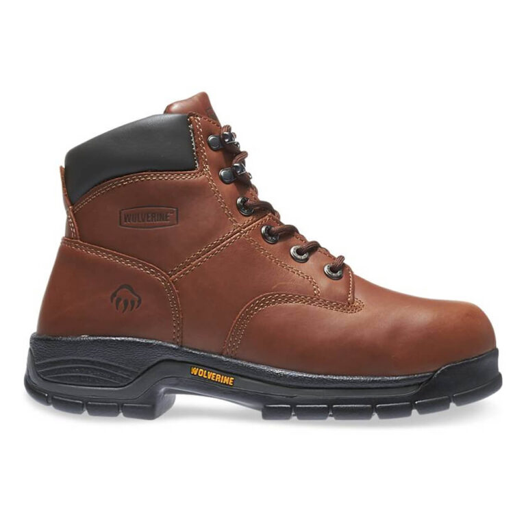 Lace up work boots by wolverine