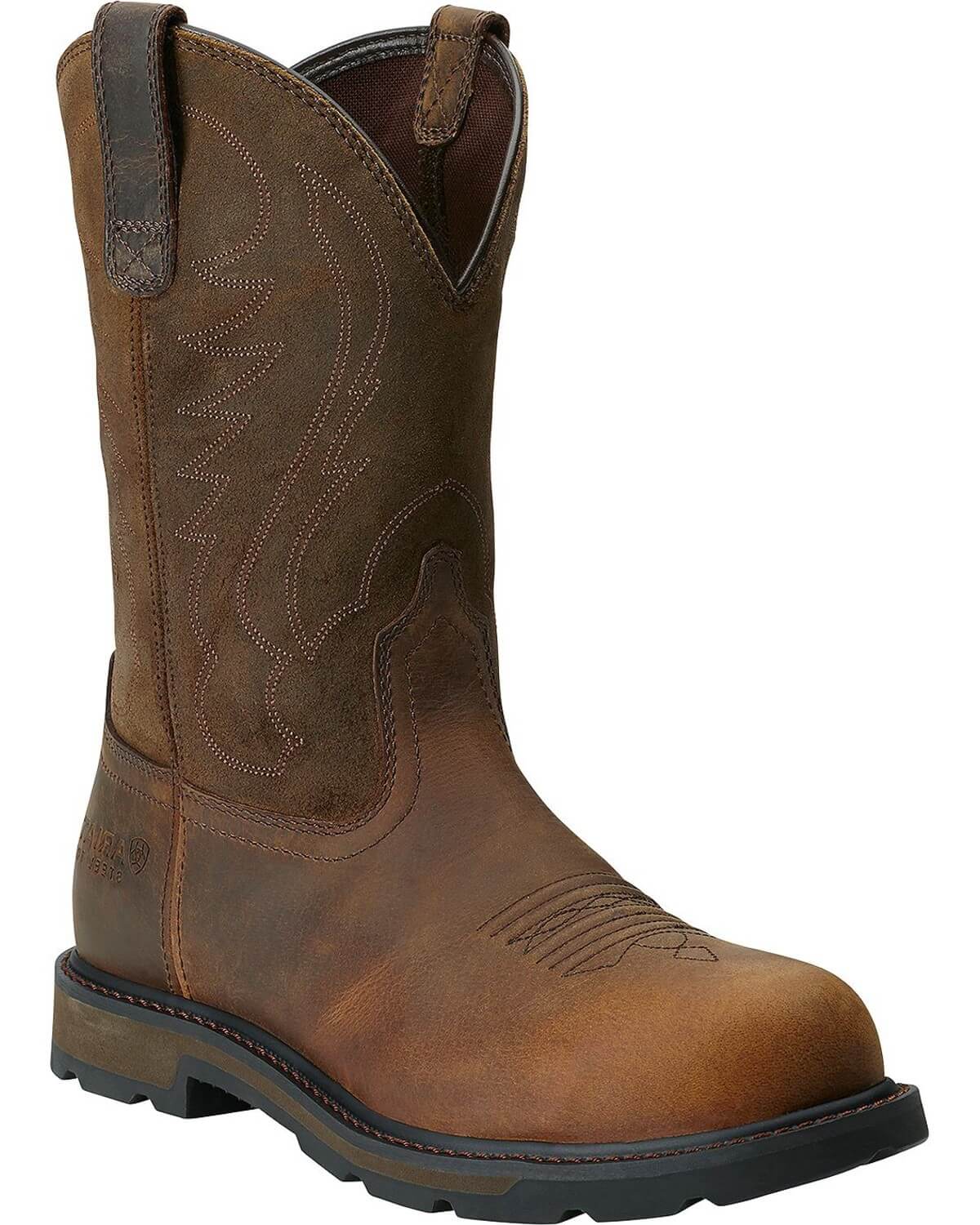 Ariat Men's Groundbreaker Pull-On Steel Toe Work Boot